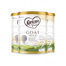 【新西兰直邮包邮】Karicare 可瑞康 婴幼儿羊奶粉2段 900克x3罐/箱（6-12个月）【收件人身份证必需上传】【新疆、西藏、内蒙古、青海、宁夏、海南、甘肃，需加收运费】